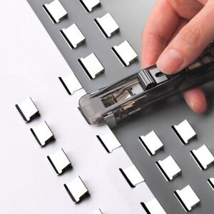 Unbranded Mini Push Stapler Set 50 Reusable Fasteners Unbranded Mini Push Stapler Set 50 Reusable Fasteners