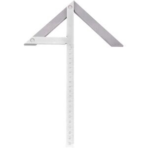 Unbranded Woodworking Ruler with Centre Dot Marker Unbranded Woodworking Ruler with Centre Dot Marker