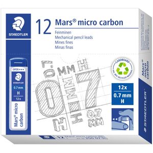 STAEDTLER 250 07-H Mars Micro Refill Leads for Mechanical Pencils - H, 0.7mm (Bo STAEDTLER 250 07-H Mars Micro Refill Leads for Mechanical Pencils - H, 0.7mm (Bo