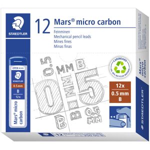 STAEDTLER 250 05-B Mars Micro Refill Leads for Mechanical Pencils - B, 0.5mm (Bo STAEDTLER 250 05-B Mars Micro Refill Leads for Mechanical Pencils - B, 0.5mm (Bo