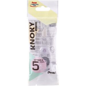 Pentel XZTTR805-WY Knoky Refill for Correction Tape Length 6 m Width 5 mm Pack o Pentel XZTTR805-WY Knoky Refill for Correction Tape Length 6 m Width 5 mm Pack o