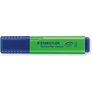 Staedtler Textsurfer Classic Highlighter Inkjet-safe Line Width 2.5-4.7mm Green Staedtler Textsurfer Classic Highlighter Inkjet-safe Line Width 2.5-4.7mm Green