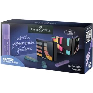 Faber Castell Highlighter Textliner 46 Deskset of 16 Faber Castell Highlighter Textliner 46 Deskset of 16