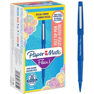 Paper Mate Flair Felt Tip Pens Medium Point (0.7 mm) Writing Pens Blue Pens Paper Mate Flair Felt Tip Pens Medium Point (0.7 mm) Writing Pens Blue Pens