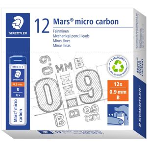 STAEDTLER 250 09-B Mars Micro Refill Leads for Mechanical Pencils - B, 0.9mm (Bo STAEDTLER 250 09-B Mars Micro Refill Leads for Mechanical Pencils - B, 0.9mm (Bo