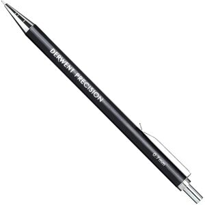 Derwent 0.7 mm Precision Mechanical Pencil, HB Leads and Erasers Included, Profe Derwent 0.7 mm Precision Mechanical Pencil, HB Leads and Erasers Included, Profe