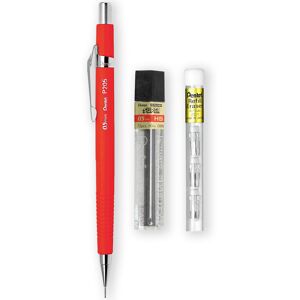 Pentel P205-97C Mechanical Automatic Pencil - Fluorescent Range - Single + 12 Hi Pentel P205-97C Mechanical Automatic Pencil - Fluorescent Range - Single + 12 Hi