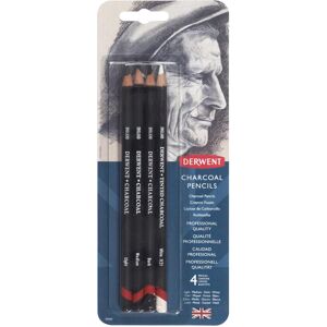 Derwent Charcoal Drawing Pencils, Professional Quality, 39000, Light, Dark and T Derwent Charcoal Drawing Pencils, Professional Quality, 39000, Light, Dark and T