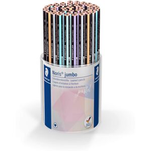 STAEDTLER Cup of 48 2B Noris Jumbo Pastel Pencils STAEDTLER Cup of 48 2B Noris Jumbo Pastel Pencils