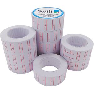Swift 22 x 12 mm Price Gun Labels CT1 Lined 10 Rolls 5,000 Stickers Pricemarking Swift 22 x 12 mm Price Gun Labels CT1 Lined 10 Rolls 5,000 Stickers Pricemarking