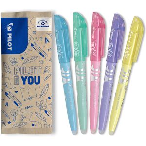 Pilot Frixion Erasable Highlighters Pastels - Blue/Green/Pink/Purple/Yellow (Pac Pilot Frixion Erasable Highlighters Pastels - Blue/Green/Pink/Purple/Yellow (Pac