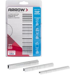 Arrow A50MP T50 Multipack Staples, Steel Arrow A50MP T50 Multipack Staples, Steel