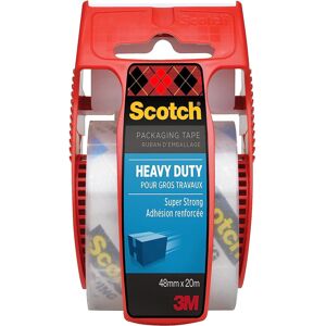 Scotch Packaging Tape Extra Resistant in Hand Dispenser Transparent, 1 Roll, 48 Scotch Packaging Tape Extra Resistant in Hand Dispenser Transparent, 1 Roll, 48