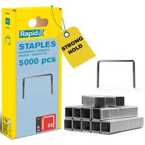 Rapid High Performance Staples, No.53, Leg Length 6 mm, 40303083 - 5000 Pieces, Rapid High Performance Staples, No.53, Leg Length 6 mm, 40303083 - 5000 Pieces,
