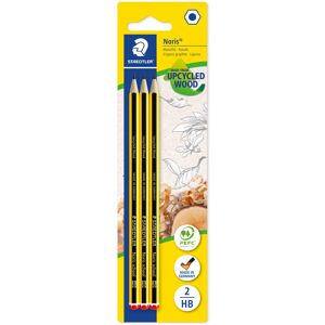 STAEDTLER 121-2BK3DA Noris School Graphite Pencils - HB Degree (Pack of 3 Pencil STAEDTLER 121-2BK3DA Noris School Graphite Pencils - HB Degree (Pack of 3 Pencil