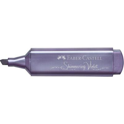 Faber highlighter 1546 metallic 11,3 x 2,5 cm purple Faber highlighter 1546 metallic 11,3 x 2,5 cm purple