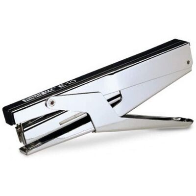 Rapid 21310400 E10 Stapler Plastic/ Metal 10 Sheet Capacity Chrome Rapid 21310400 E10 Stapler Plastic/ Metal 10 Sheet Capacity Chrome
