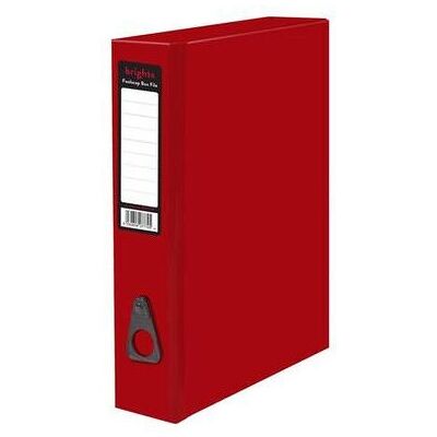 Pukka Brights Box File FS Red BX10 Pukka Brights Box File FS Red BX10
