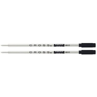 (Black) Cross Ballpoint Pen Medium Refill 2 Pack (Black) Cross Ballpoint Pen Medium Refill 2 Pack
