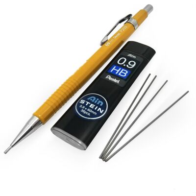 Pentel P209 Mechanical Pencil - 0.9mm + Ain Stein 0.9mm HB Refill Leads Pentel P209 Mechanical Pencil - 0.9mm + Ain Stein 0.9mm HB Refill Leads