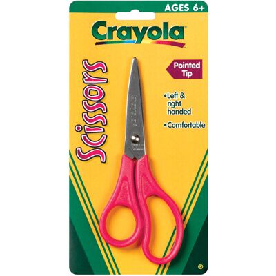 Crayola Pointed Tip Scissors-5" 69-3010 Crayola Pointed Tip Scissors-5" 69-3010