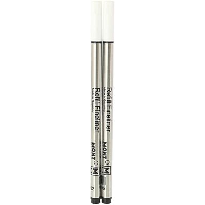 Montblanc Fineliner Refills (M) Mystery Black 110149 – Refill Cartridge with a Medium Tip Montblanc Fineliner Refills (M) Mystery Black 110149 – Refill Cartridge with a Medium Tip