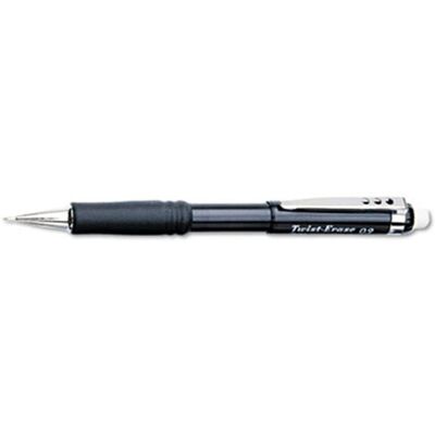 Pentel Twist-Erase III Mechanical Pencil 0.9 mm Black Barrel Pentel Twist-Erase III Mechanical Pencil 0.9 mm Black Barrel