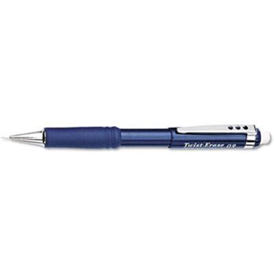 Pentel Twist-Erase III Mechanical Pencil 0.9 mm Blue Barrel Pentel Twist-Erase III Mechanical Pencil 0.9 mm Blue Barrel