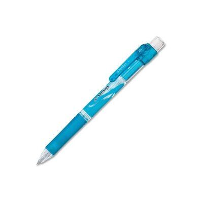 Pentel PTL AZ125S e-Sharp Mechanical Pencil -0.5 mm - Refillable - Sky Blue Barrel - 12 Pentel PTL AZ125S e-Sharp Mechanical Pencil -0.5 mm - Refillable - Sky Blue Barrel - 12