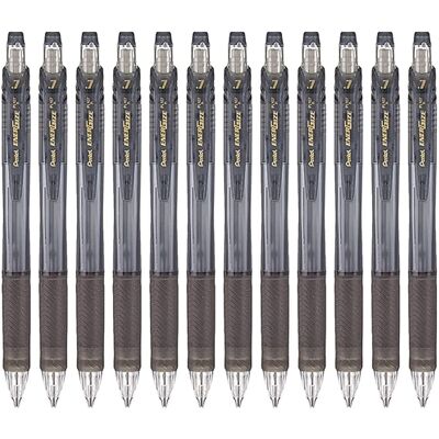 Pentel EnerGize-X Mechanical Pencil 0.7mm Black Barrel Box of 12 (PL107A) Pentel EnerGize-X Mechanical Pencil 0.7mm Black Barrel Box of 12 (PL107A)