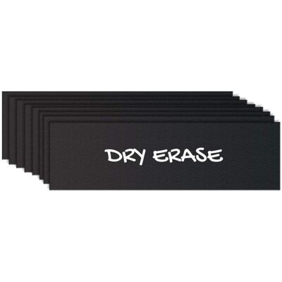 Flexibele magneten Black Dry Erase Chalkboard Magnetic Shelf Label Magnets. Perfect for K Flexibele magneten Black Dry Erase Chalkboard Magnetic Shelf Label Magnets. Perfect for K