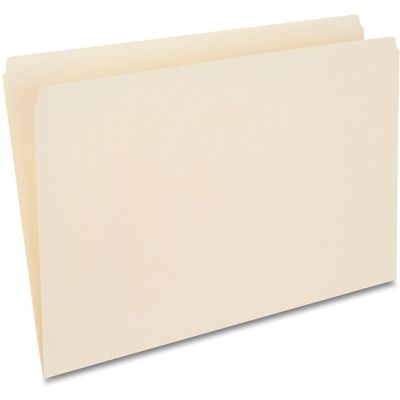 Staples 116889 Manila File Folders Legal Single Tab 100/Box Staples 116889 Manila File Folders Legal Single Tab 100/Box