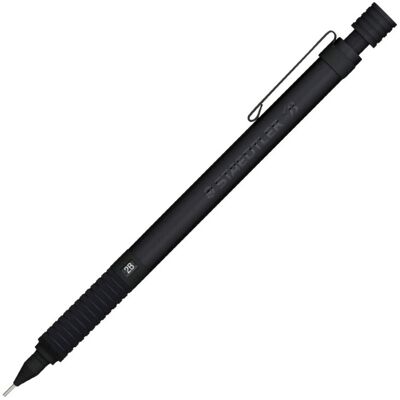 Staedtler Mechanical Pencil 0.5mm Drafting Pencil All Black 925 35-05B Staedtler Mechanical Pencil 0.5mm Drafting Pencil All Black 925 35-05B