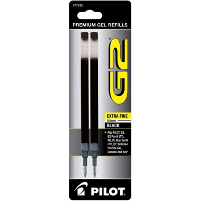 Pilot Q7 G2 Ltd G2 Pro Precise Gel BeGreen Extra Fine Blk 2/Pk Pilot Q7 G2 Ltd G2 Pro Precise Gel BeGreen Extra Fine Blk 2/Pk