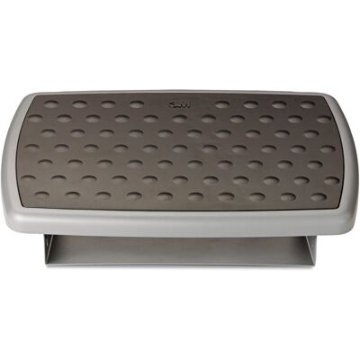 3M Adjustable Foot Rest 18 Inch Wide Non-skid Platform (FR330) Grey 3M Adjustable Foot Rest 18 Inch Wide Non-skid Platform (FR330) Grey