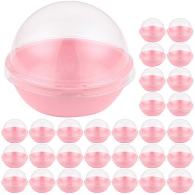 Kricely (As show, One size) 100Pcs Mini Cupcake Containers Cake Packaging Boxes Single M Kricely (As show, One size) 100Pcs Mini Cupcake Containers Cake Packaging Boxes Single M