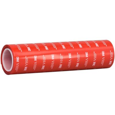 3M VHB Heavy Duty Mounting Tape 4910 Clear 6"""" width x 1yd length (1 Roll) 3M VHB Heavy Duty Mounting Tape 4910 Clear 6"""" width x 1yd length (1 Roll)