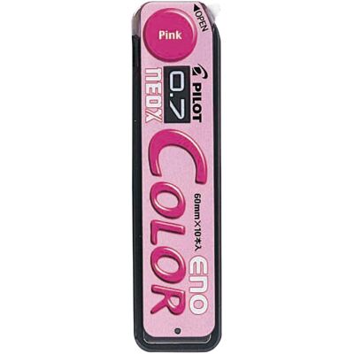 Pilot Color Mechanical Pencil Lead Eno 0.7mm Pink 10 Leads (HRF7C-20-P) Pilot Color Mechanical Pencil Lead Eno 0.7mm Pink 10 Leads (HRF7C-20-P)