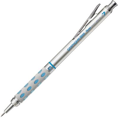 Pentel 0.7mm Graphgear 1000 Mechanical Pencil, Blue Pentel 0.7mm Graphgear 1000 Mechanical Pencil, Blue