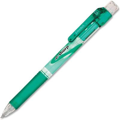 Pentel E-Sharp Automatic Pencil 0.5mm Green Accents Box of 12 (AZ125D) Pentel E-Sharp Automatic Pencil 0.5mm Green Accents Box of 12 (AZ125D)
