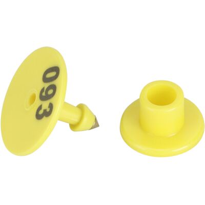 Unbranded 100pcs Livestock Round Number Ear Tag Label Marker Accessory for Pig Sheep Cattl Unbranded 100pcs Livestock Round Number Ear Tag Label Marker Accessory for Pig Sheep Cattl