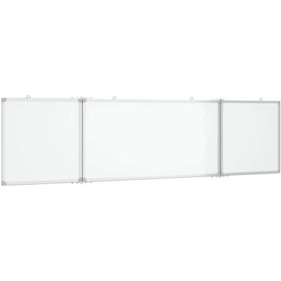 (200 x 50 x 1.7 cm) vidaXL Magnetic Whiteboard Foldable Writing Dry Erase White (200 x 50 x 1.7 cm) vidaXL Magnetic Whiteboard Foldable Writing Dry Erase White