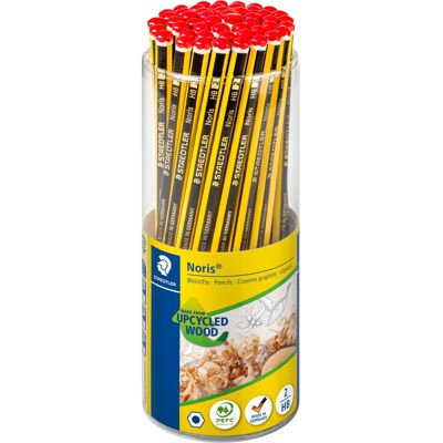 STAEDTLER 120 KP50 Noris Graphite Pencil - HB (Tub of 50) STAEDTLER 120 KP50 Noris Graphite Pencil - HB (Tub of 50)