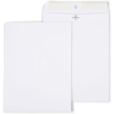 Staples 570253 Wove Clasp Envelopes 9-Inch X 12-Inch White 100/Box (570253/14210 Staples 570253 Wove Clasp Envelopes 9-Inch X 12-Inch White 100/Box (570253/14210