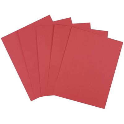 Staples 490880 Brights Multipurpose Paper 20 lbs 8.5-Inch x 11-Inch Red 500/Ream Staples 490880 Brights Multipurpose Paper 20 lbs 8.5-Inch x 11-Inch Red 500/Ream