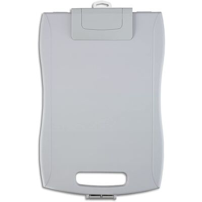 Staples 741144 Portable Storage Clipboard Gray 9-1/2-Inch X 12-Inch Each/Pack (1 Staples 741144 Portable Storage Clipboard Gray 9-1/2-Inch X 12-Inch Each/Pack (1