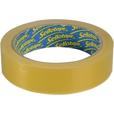Sellotape Original Golden Sticky Tape - 24 mm x 50 m Sellotape Original Golden Sticky Tape - 24 mm x 50 m