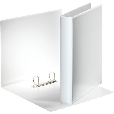 Esselte 46571 A5 White Presentation Ring Binder 2x 'D' Rings 25mm Esselte 46571 A5 White Presentation Ring Binder 2x 'D' Rings 25mm