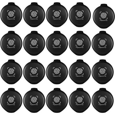 Semoic 20 Pcs Fingerprint Fingerprint Ink Pad Black Stamp Ink Pad Notary Supplies Iden Semoic 20 Pcs Fingerprint Fingerprint Ink Pad Black Stamp Ink Pad Notary Supplies Iden