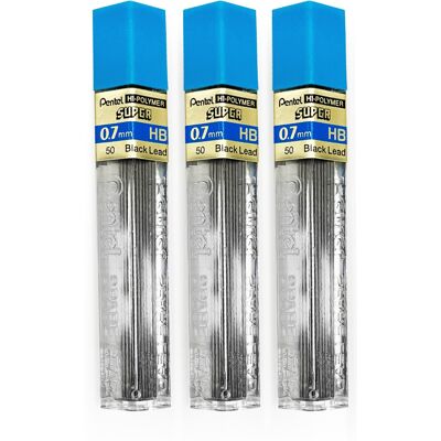 Pentel 0.7mm Size HB Shade Hardness Pencil Refill Replacement Spare Leads Hi Pol Pentel 0.7mm Size HB Shade Hardness Pencil Refill Replacement Spare Leads Hi Pol